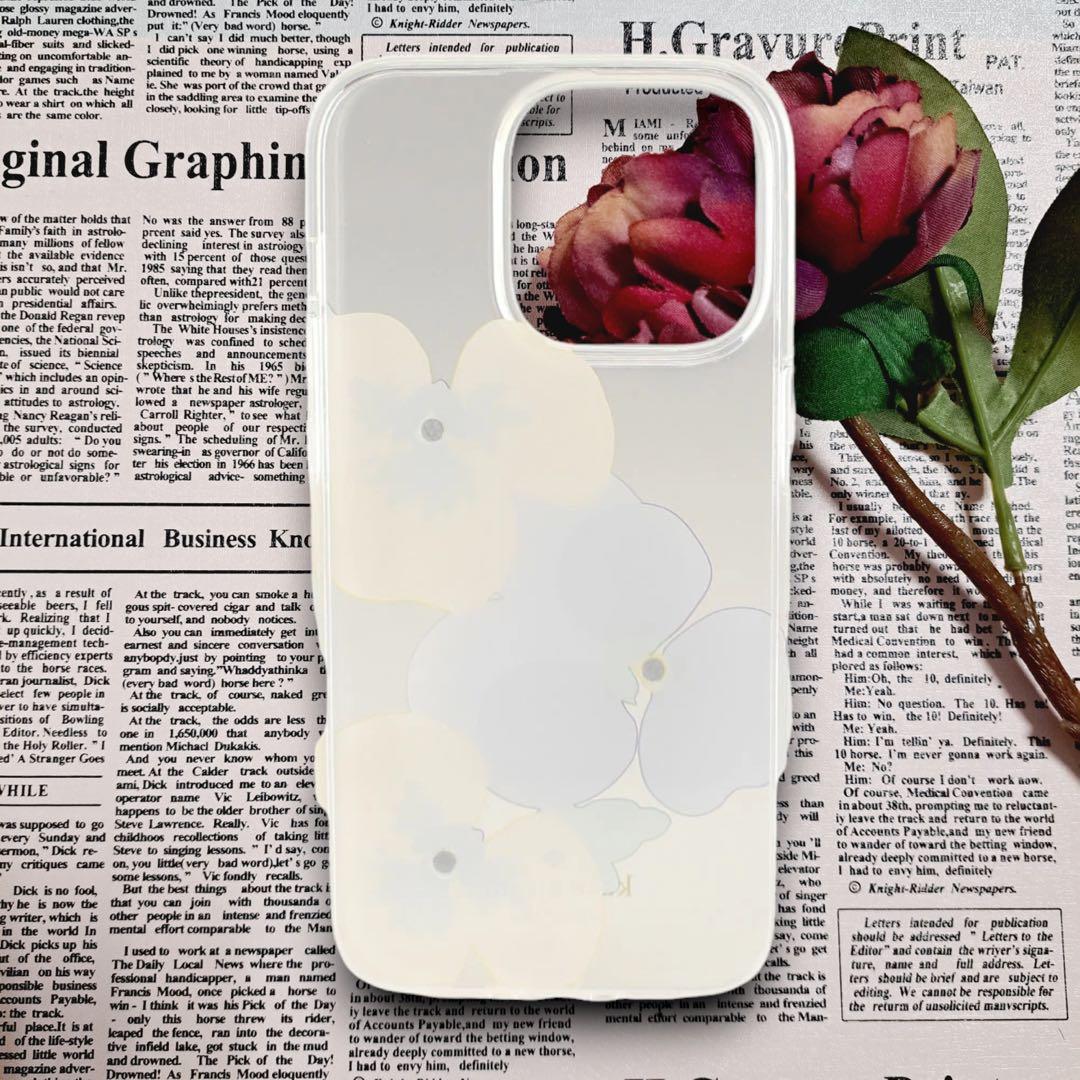 ☆新品☆ KATE SPADE iPhone14Proケース クリア KA543