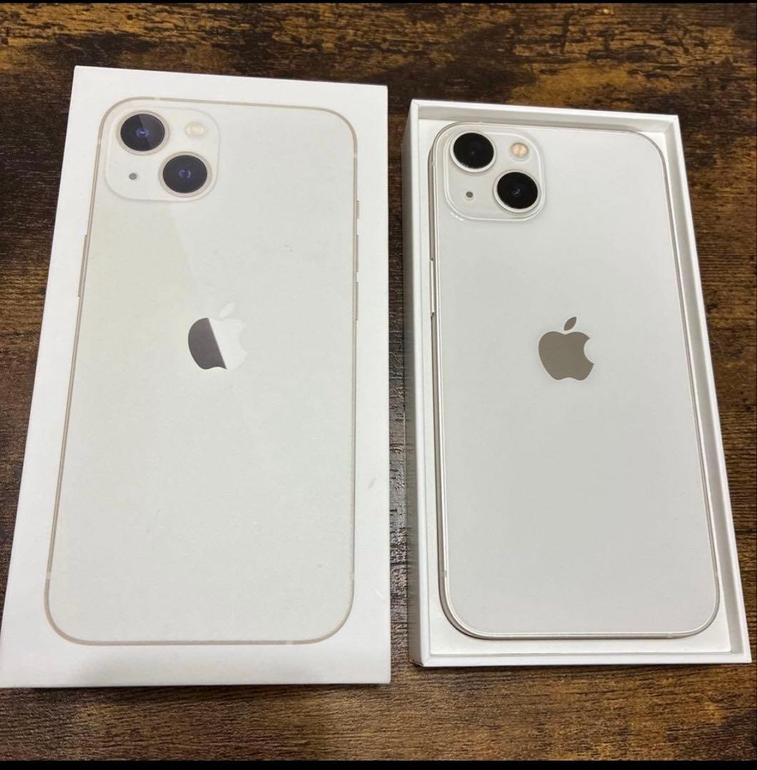 iPhone 13 Starlight 128GB 本体 ホワイト81%