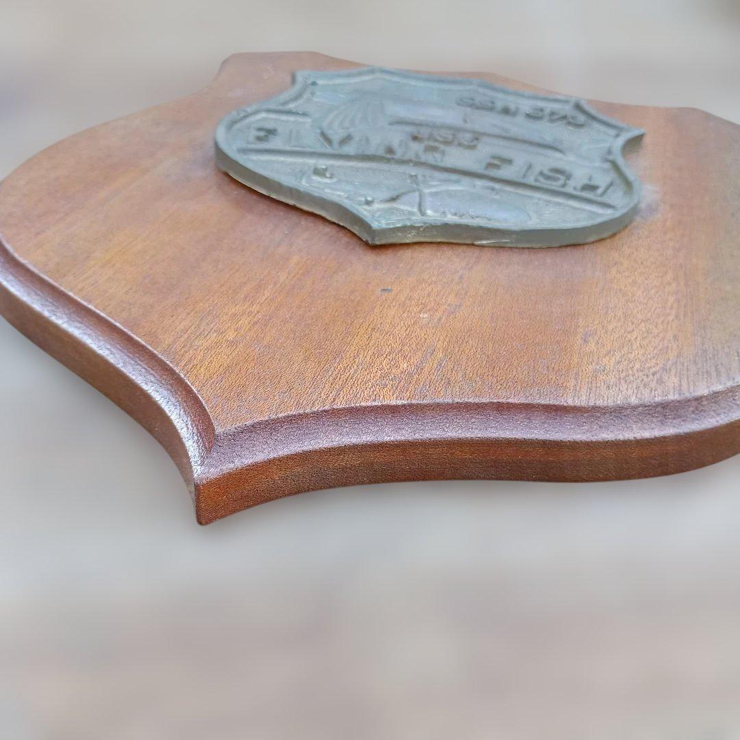 4241）USSフライングフィッシュ　原潜（SSN-673）　壁掛け　プレート