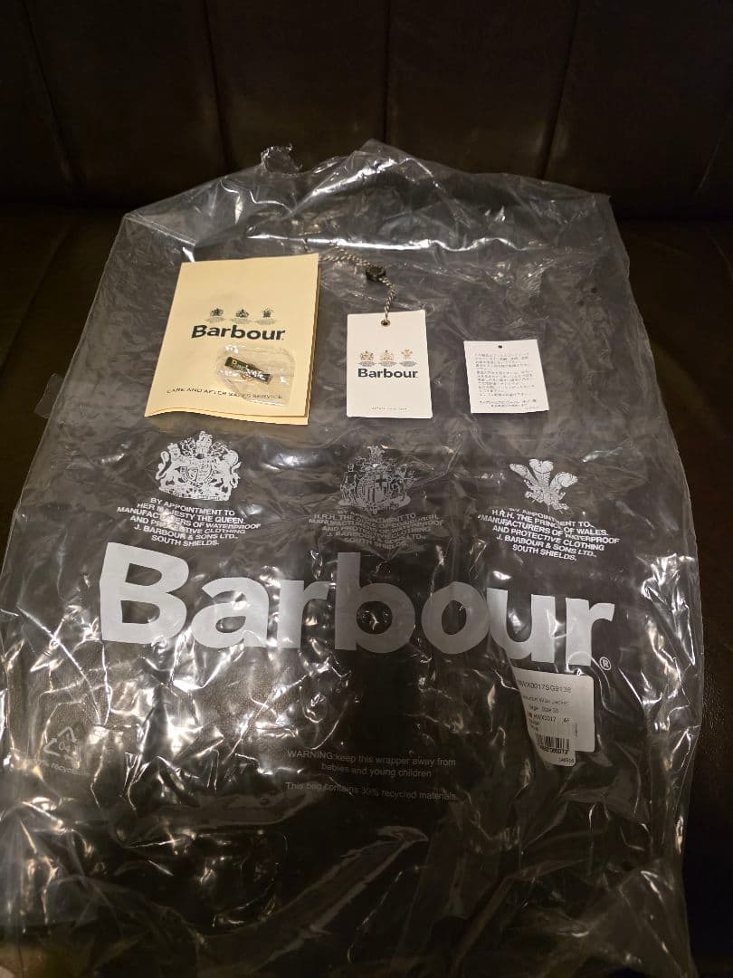 Barbour ビデイル スリム 36