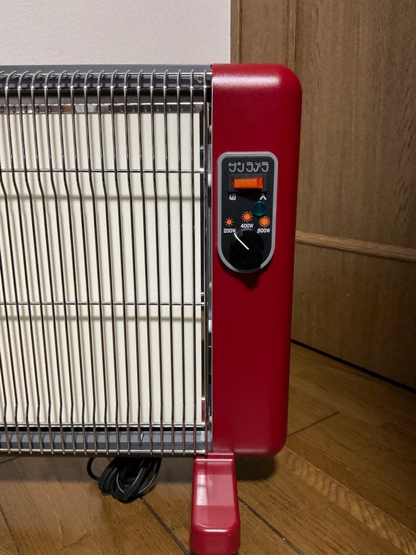 『美品』人気のサンラメラ600w型 ニューセラミックヒーター 日本製