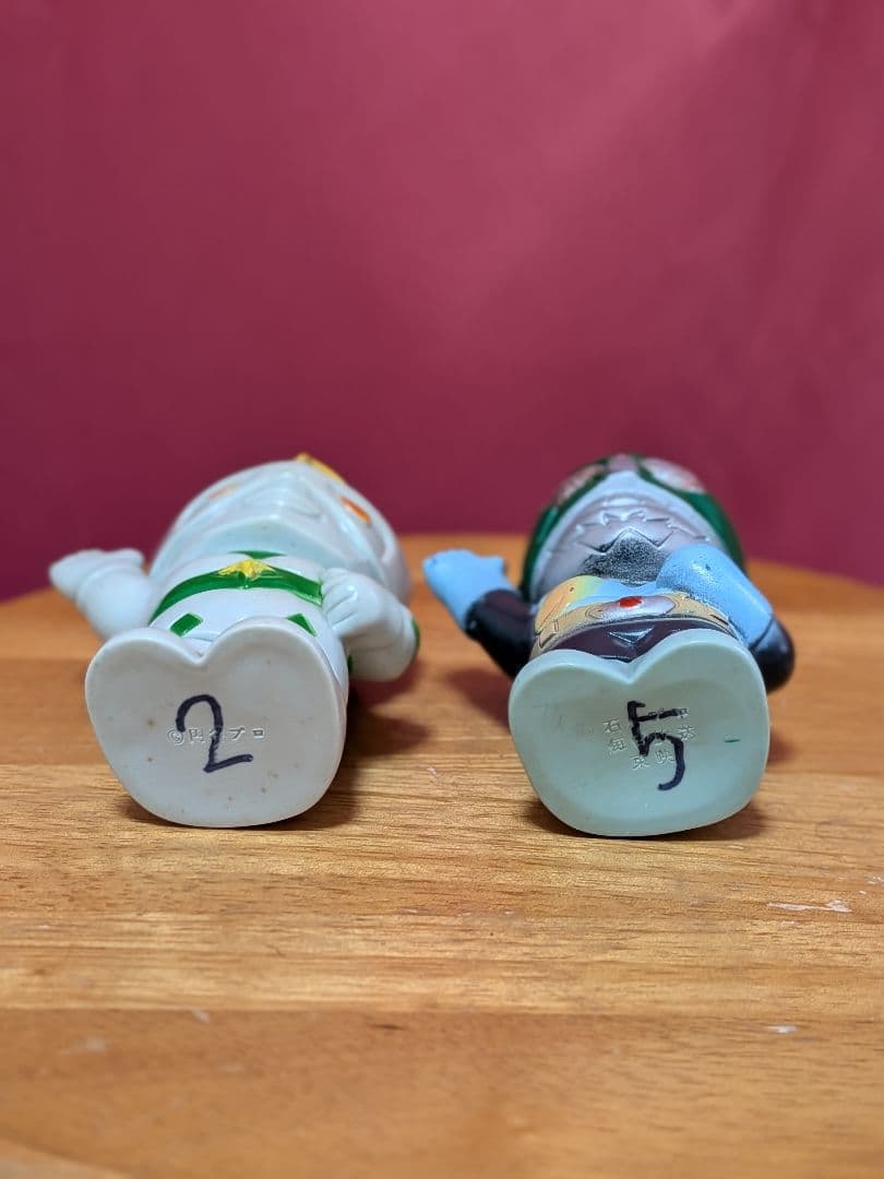 【ソフビ／貯金箱】ミラーマン＆仮面ライダー