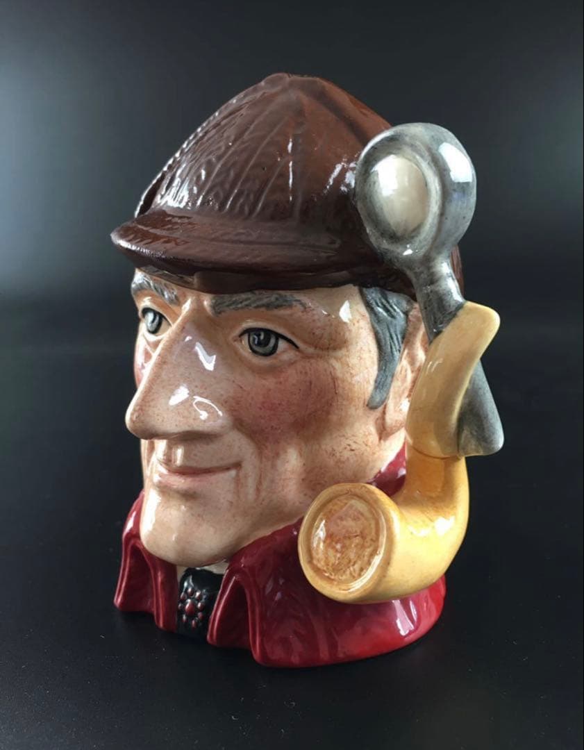 1972年ロイヤルドルトンThe Sleuth シャーロックホームズトビージャグ