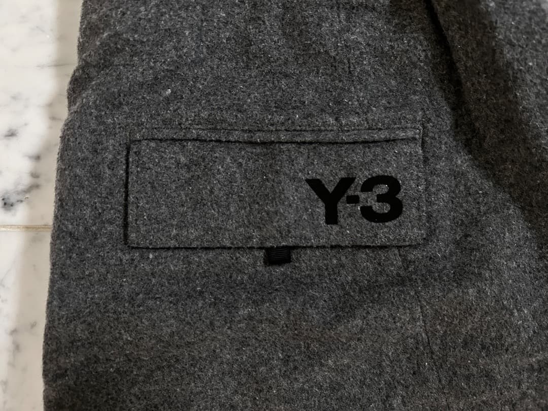 Y-3. フランネル カフパンツ