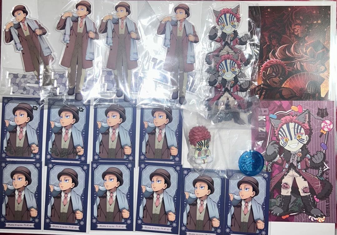 鬼滅の刃　狛治　AGF アクリルスタンド　箔押し　猗窩座　ハロウィン　まとめ売り