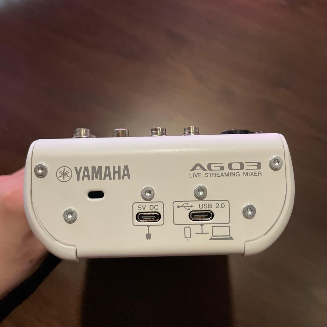 YAMAHA ライブストリーミングミキサー AG03MK2