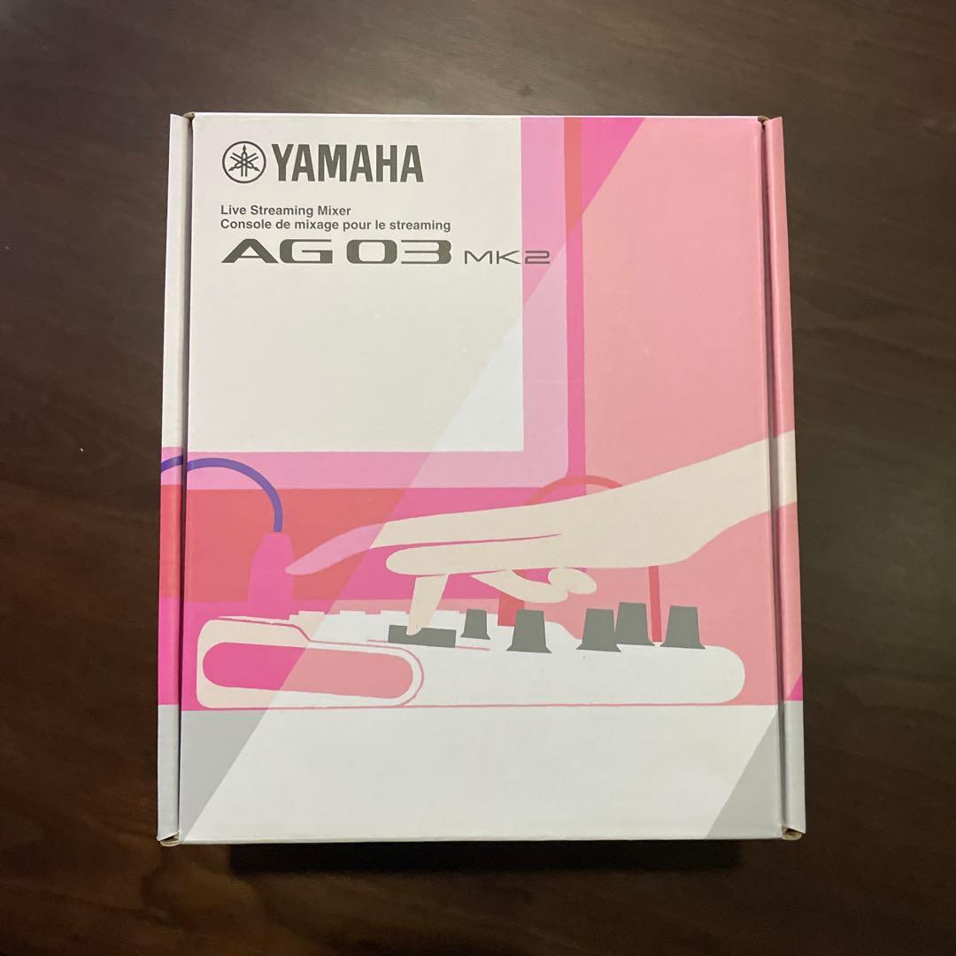 YAMAHA ライブストリーミングミキサー AG03MK2