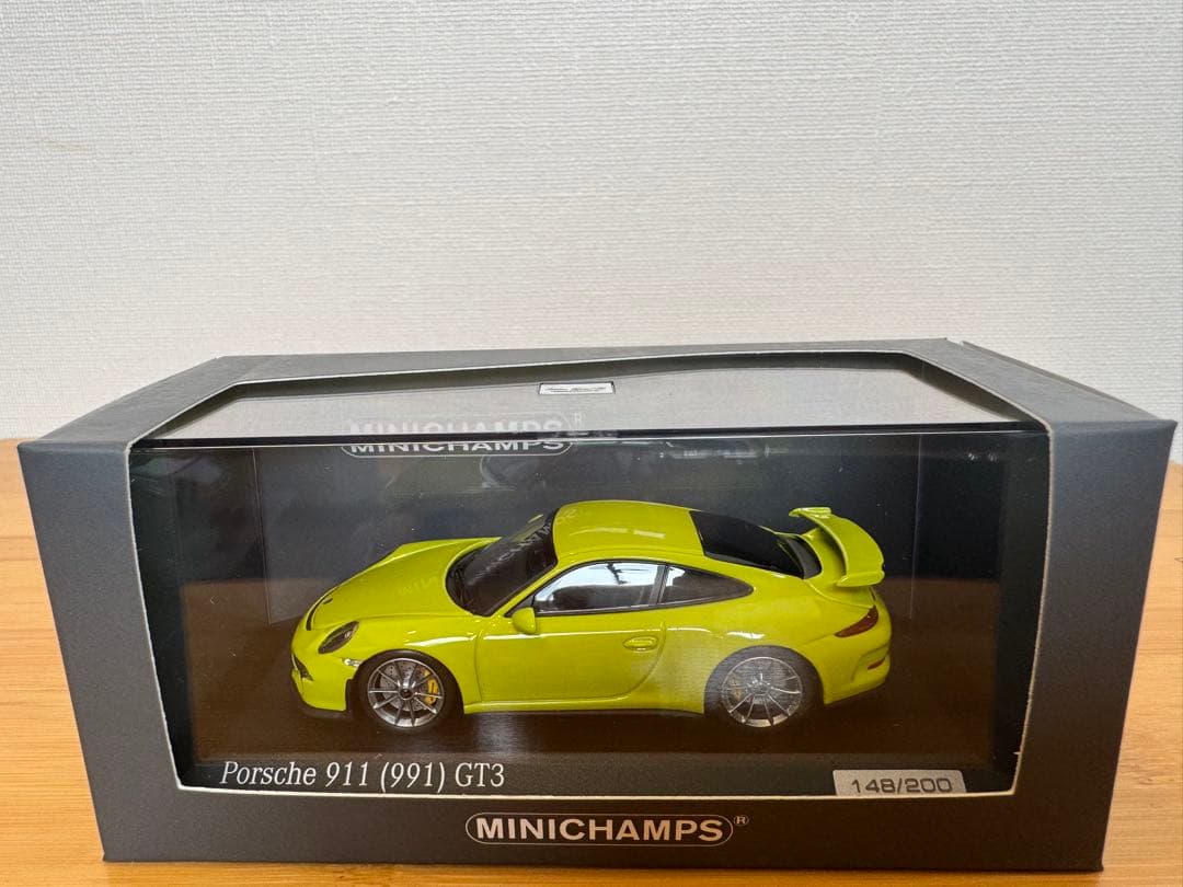【MINICHAMPS】限定200台 Porsche 911(991) GT3