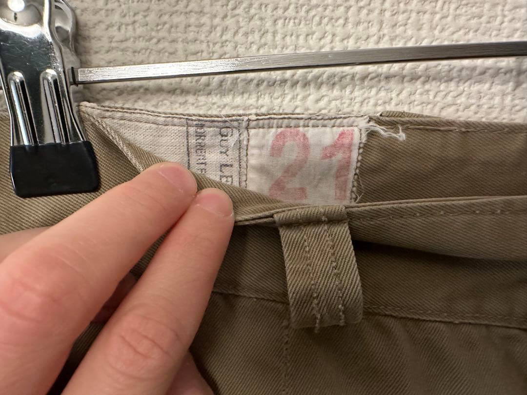 フランス軍　M52 21サイズ　実物