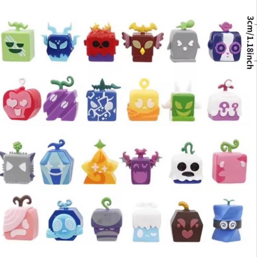 なぎ様 ブロックフルーツ フィギュア 24個