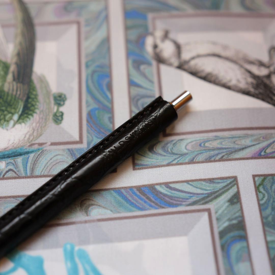 wildswans ワイルドスワンズ 非売品 クロコダイル ボールペン レザー