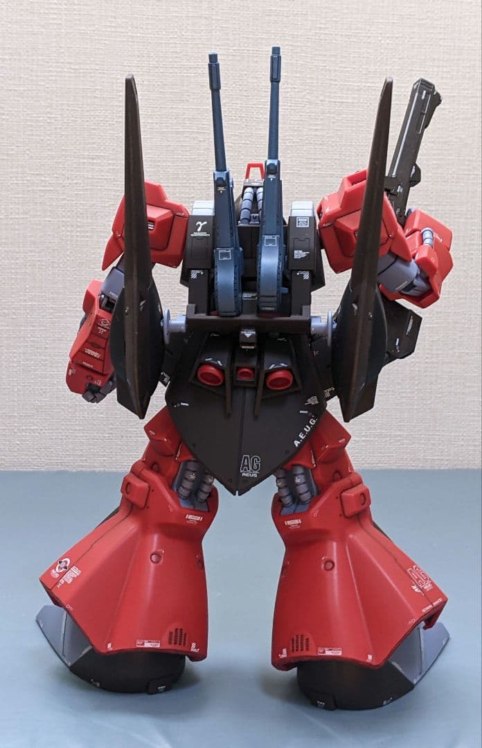 「やってみるさ!」ガンプラ完成品　1/100MG　リック・ディアス(クワトロ機)