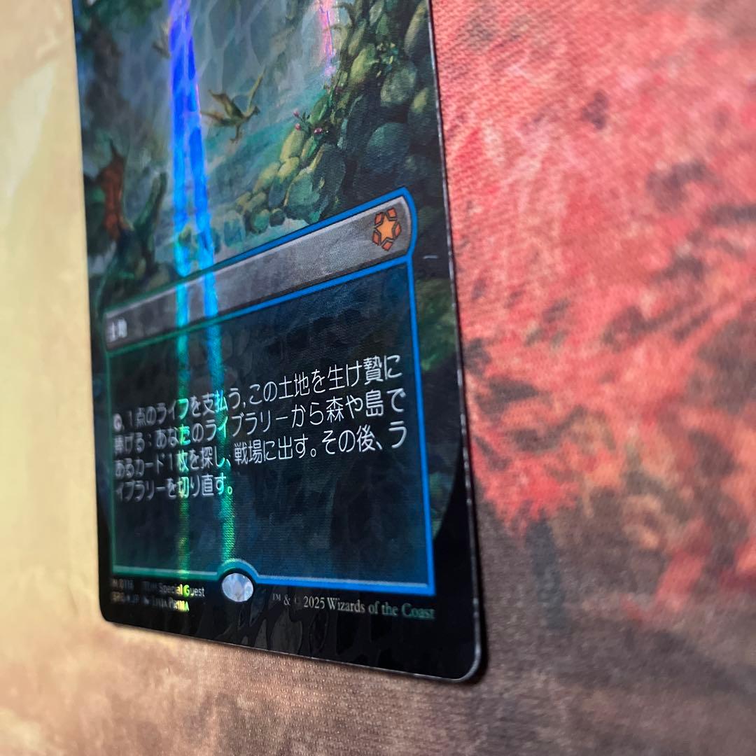 霧深い雨林　ドラゴンスケイル　ホイルfoil