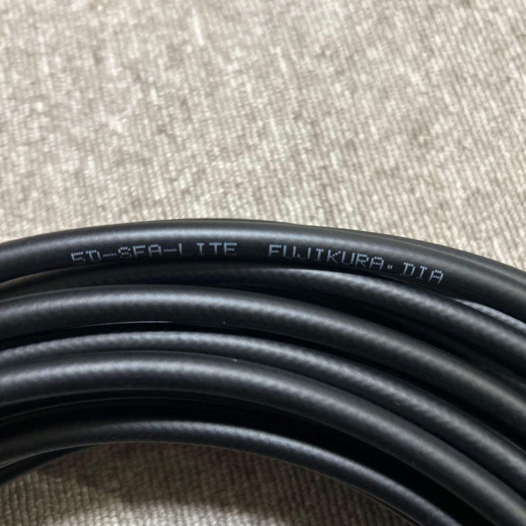 フジクラ　同軸ケーブル　5D-SFA-LITE 美品