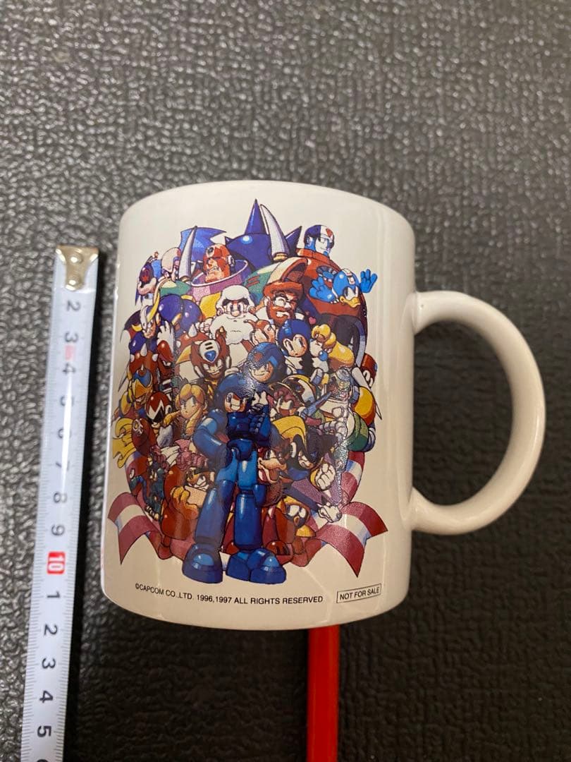 ロックマン　10周年　マグカップ　希少