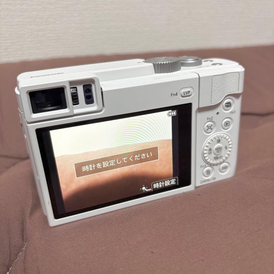 【美品】Panasonic★DC-TZ95★LUMIX★ホワイト★4K★