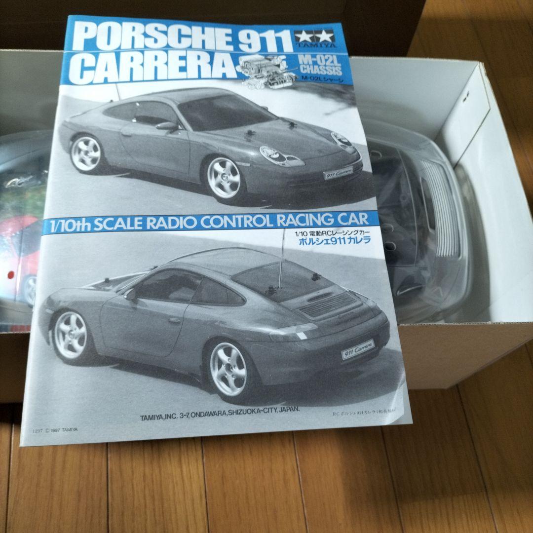 【値下げ】タミヤ　1/10 ポルシェ911 カレラ M-02Lシャーシ