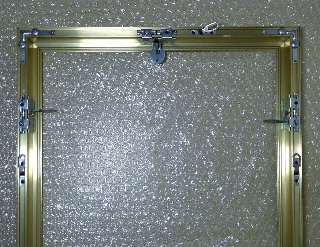 【お得！新品・未使用】仮額２点 M10号ゴールド　パネル　アクリル板　6点セット