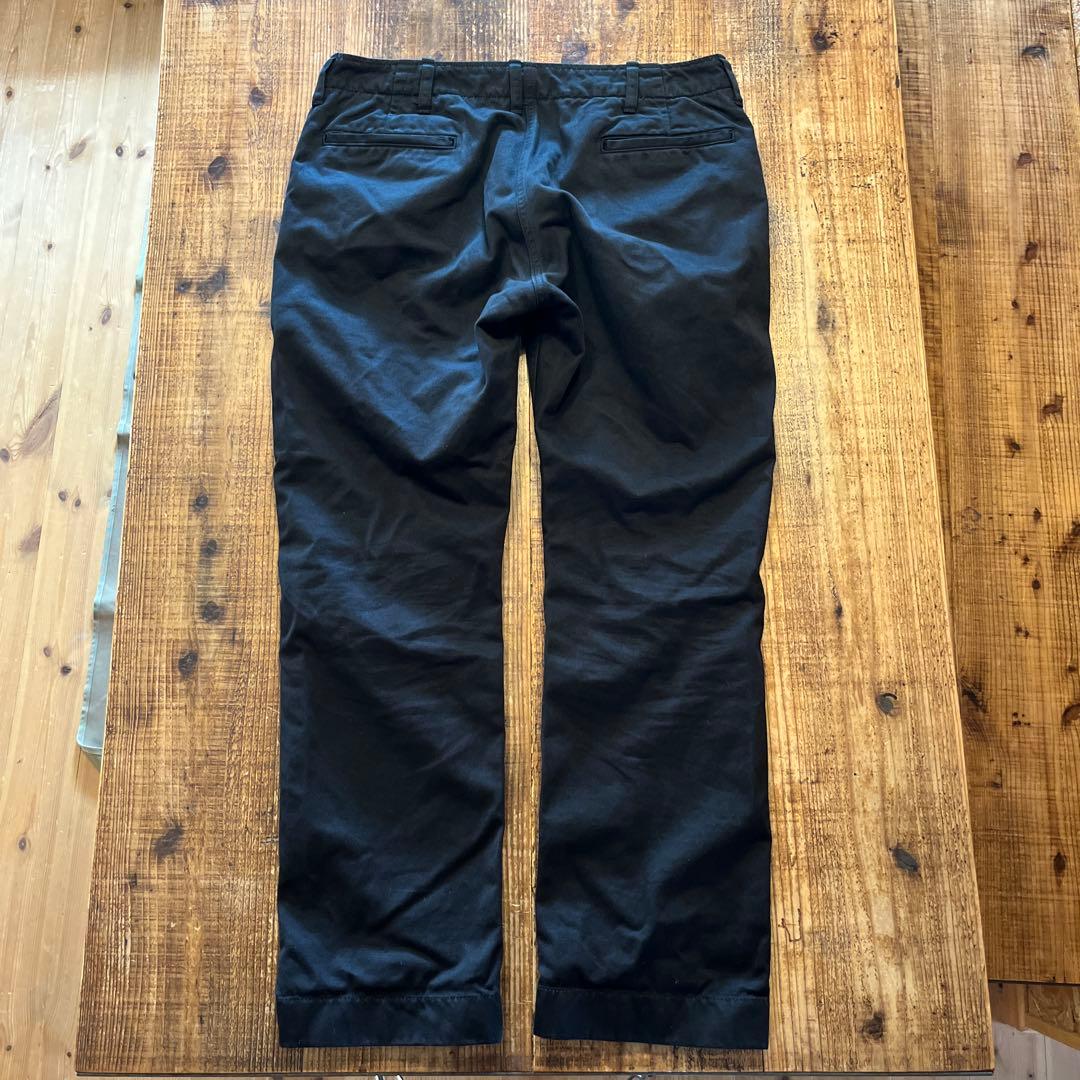 【新品同様】ザ　リアル　マッコイズ ブラック チノパン Mサイズ相当