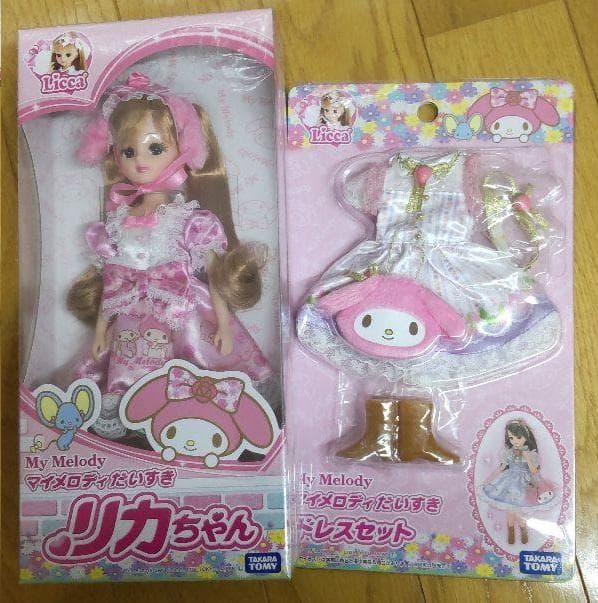 1650 リカちゃん マイメロディだいすき ドレスセット