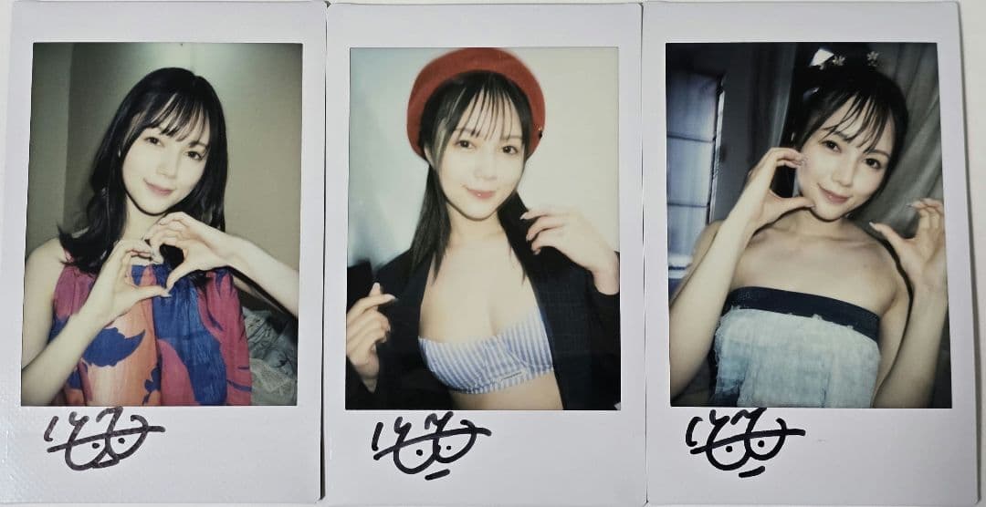 涼森れむ サイン入り チェキセット