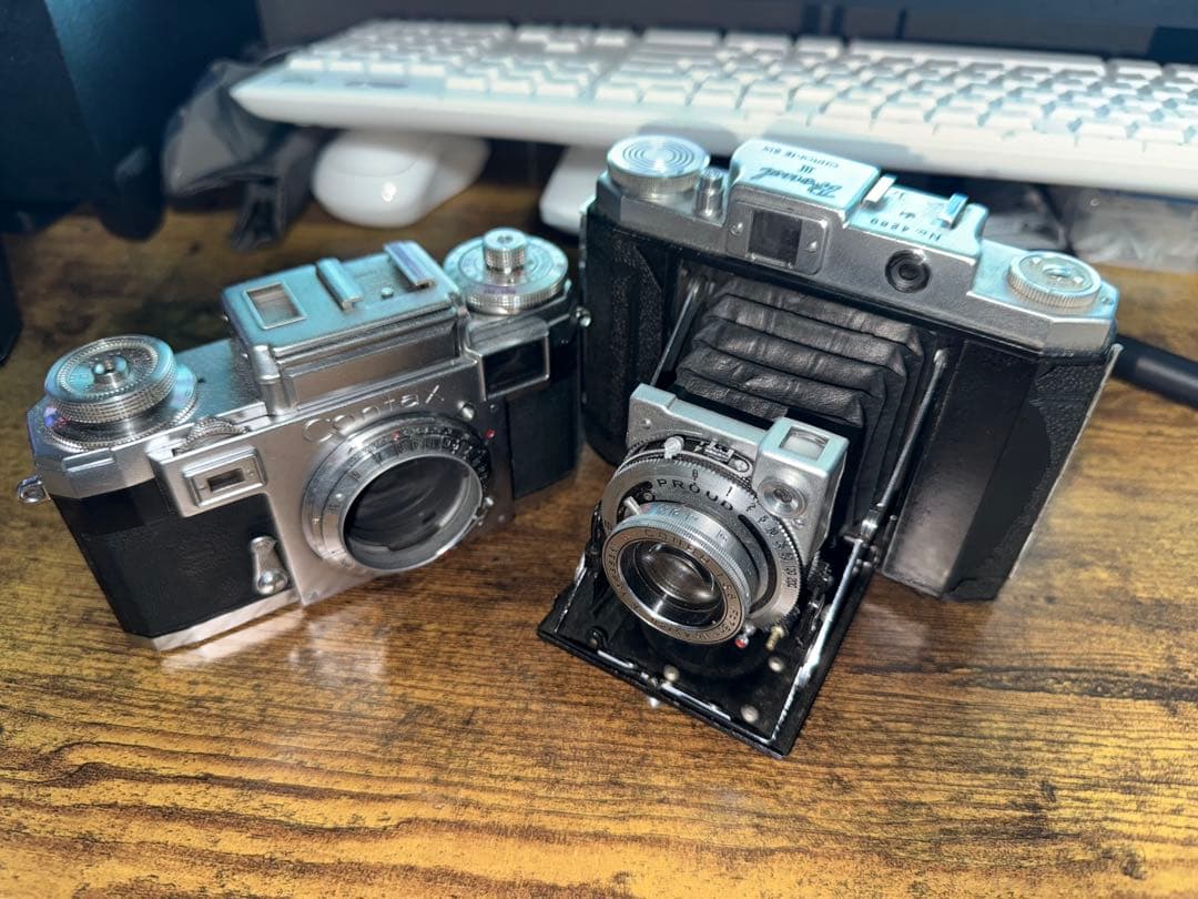フィルムカメラ ProudIIIChromeSix Zeiss Ikon Contax IIIA