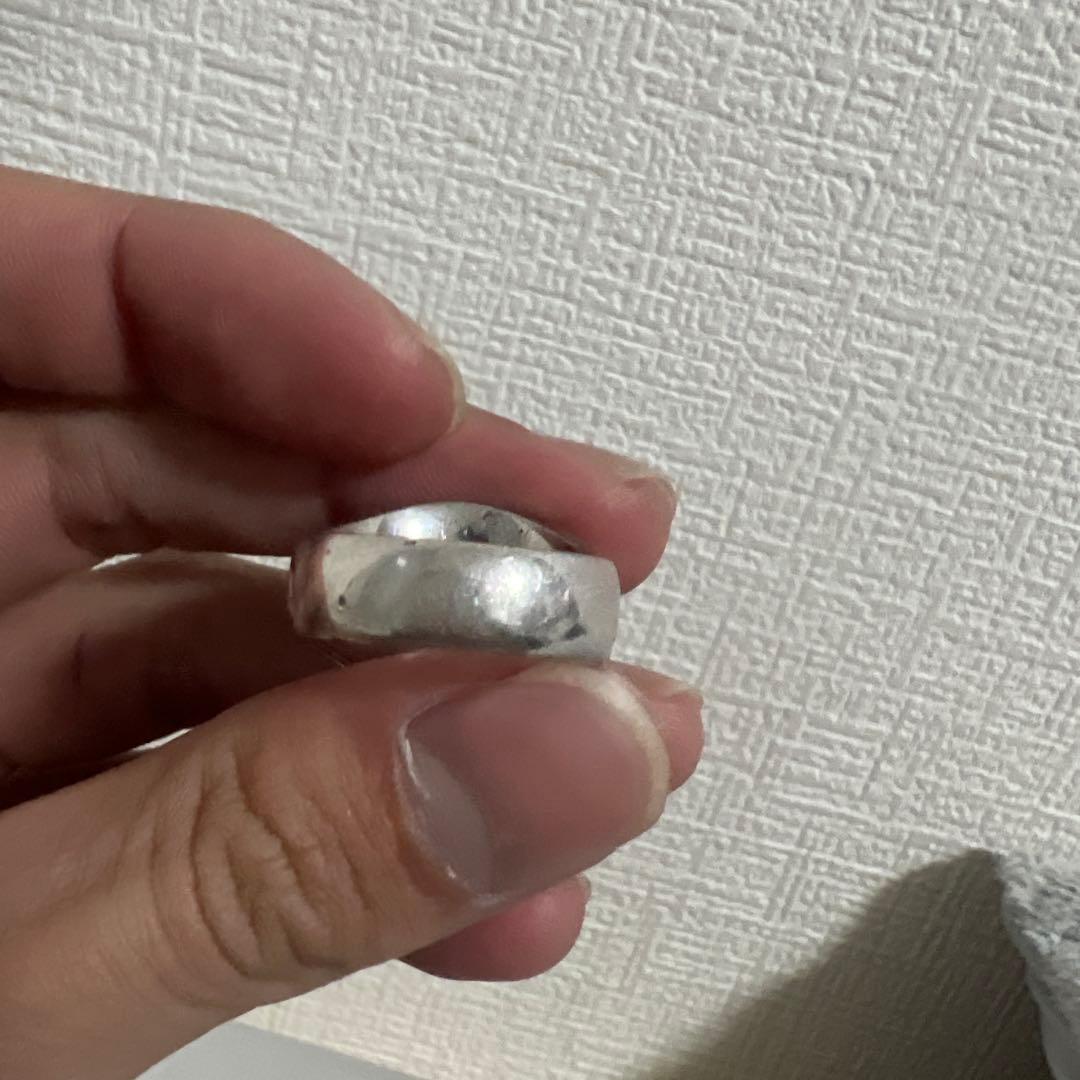 Tom Woodのリング（シルバー925） （クッション・ブラックオニキス）