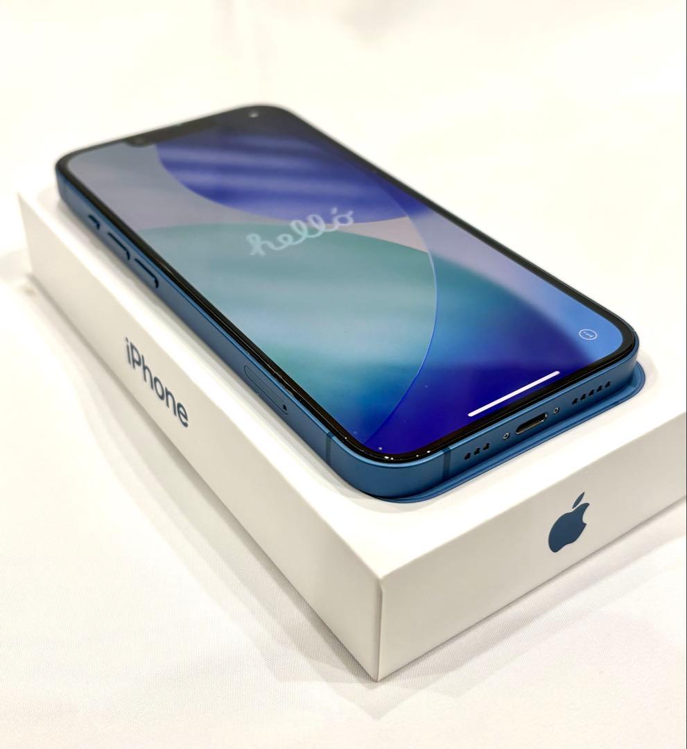 iPhone 13 512GB SIMフリー バッテリー92% 付属品ケース付き