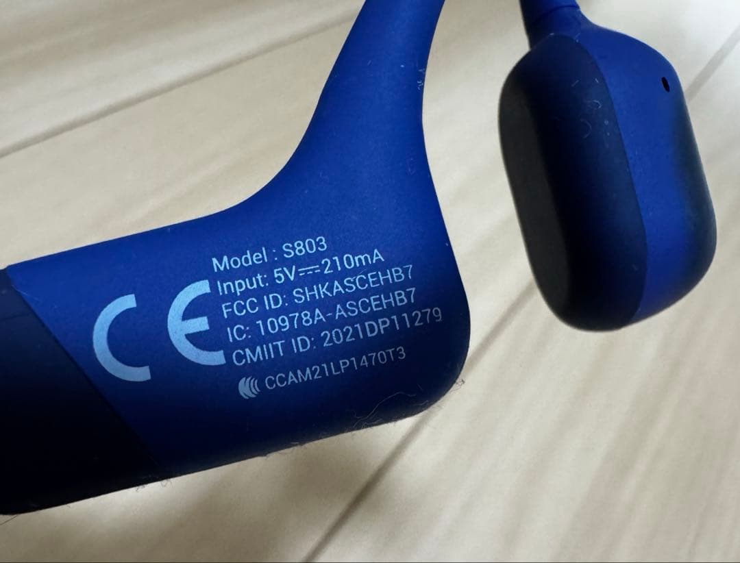 骨伝導 OpenRun Mini Shokz 骨伝導イヤホン ヘッドホン