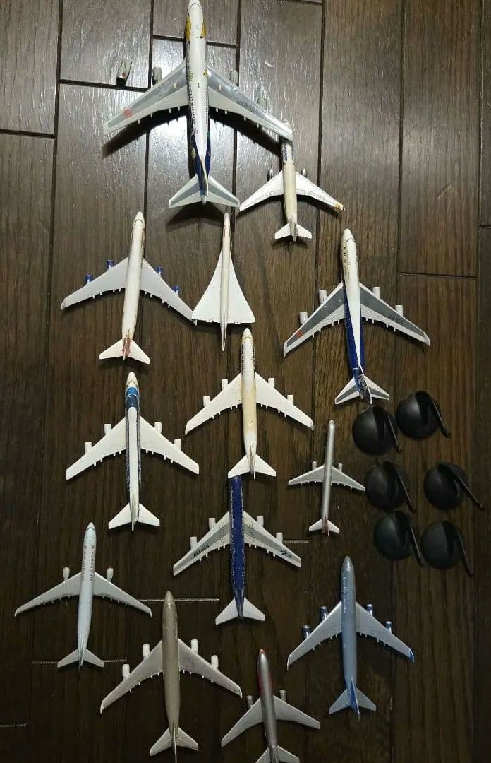 航空機モデル 1/500等々　13体