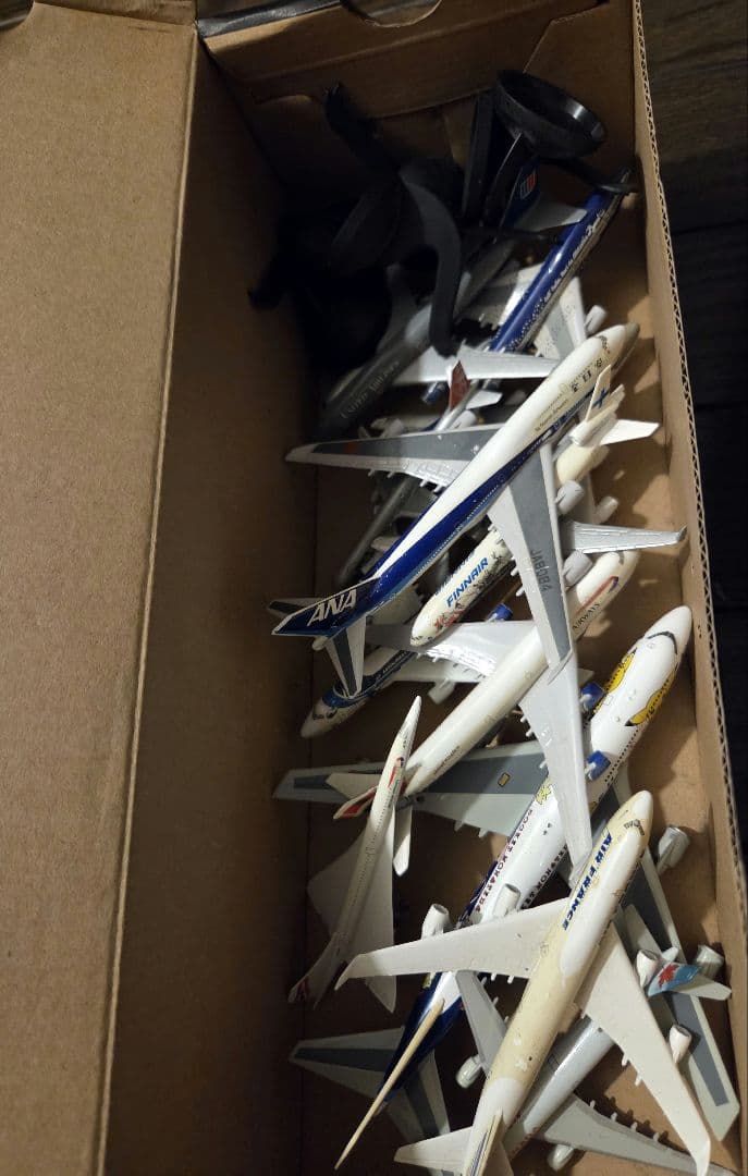 航空機モデル 1/500等々　13体