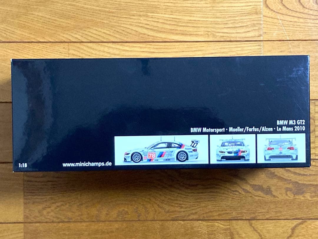BMW M3 GT2 Le Mans 2010ミニカー 1/18