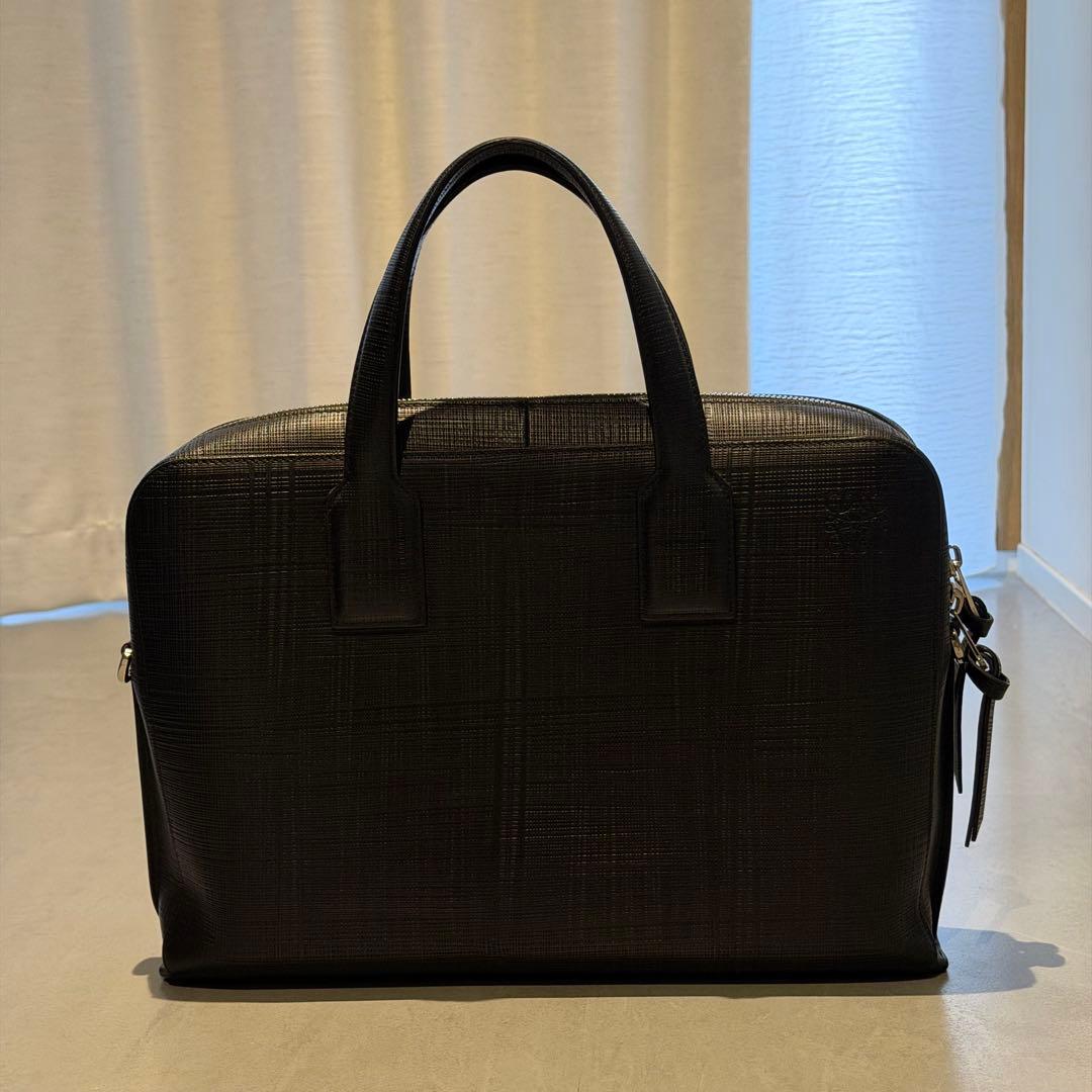 LOEWEロエベ goya ブリーフケース ビジネスバッグ ブラック