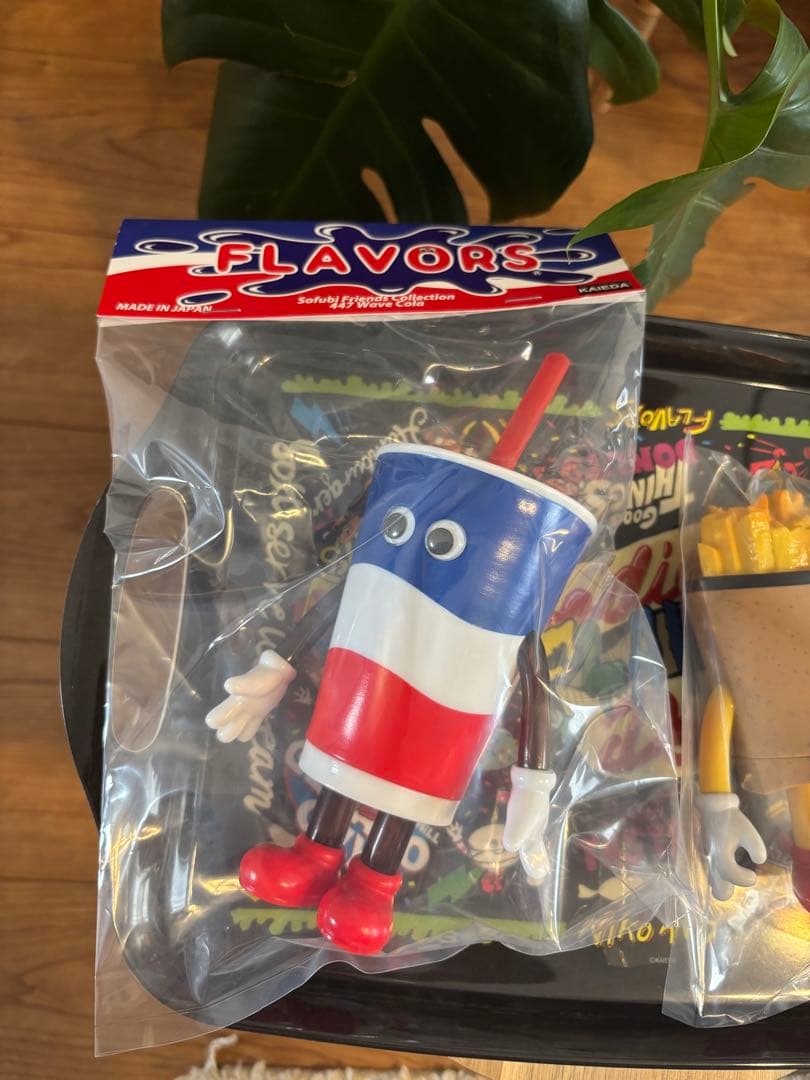 フレーバーズ　ドリンク　ポテト　トレー　3点セット