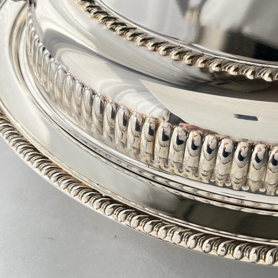 【英国】アントルメディッシュ / ビュッフェサーバー【シルバープレート】30cm