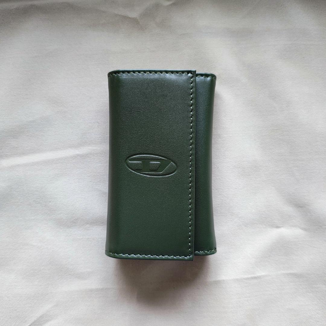 DIESEL ディーゼル キーケース カーキ／ブラック 新品・未使用