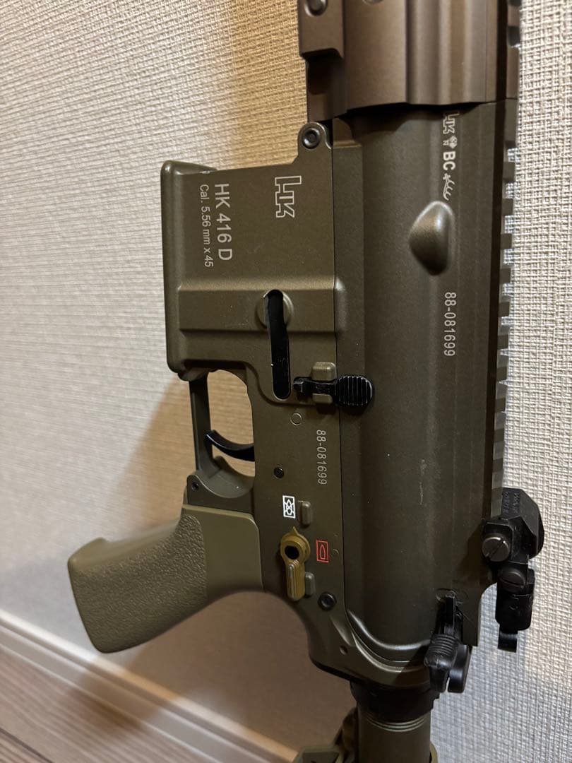 猫*ん様 HK416 デルタカスタム 東京マルイ製エアガン