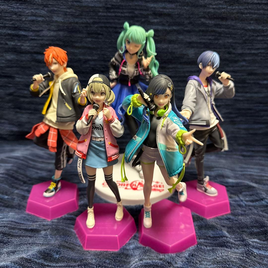 初音ミク　プロセカ　フィギュア　コンプリート　セット