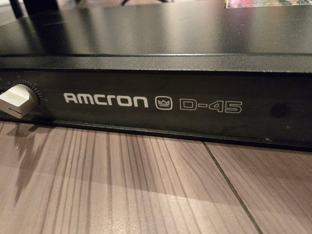 【AMCRON】crownアムクロンD-45パワーアンプ