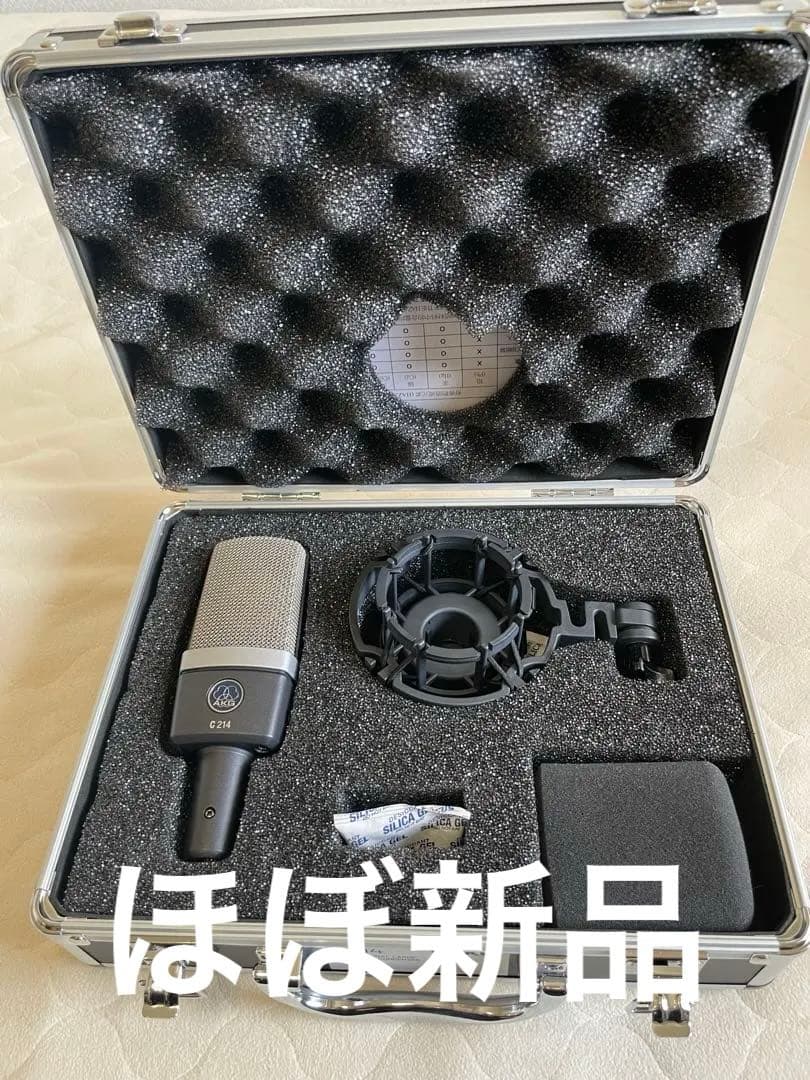 AKG C214 コンデンサーマイク 新品同様