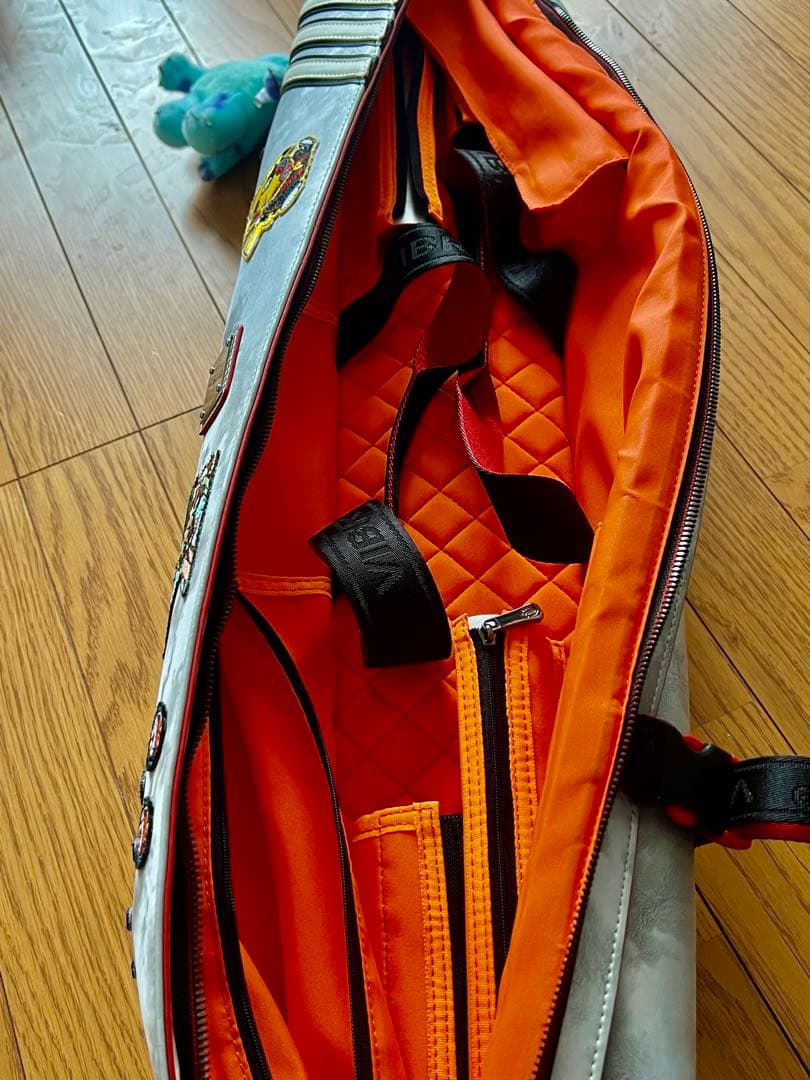 ビリヤードケース LIZARD グレートラベルバックセントバット3本シャフト4本