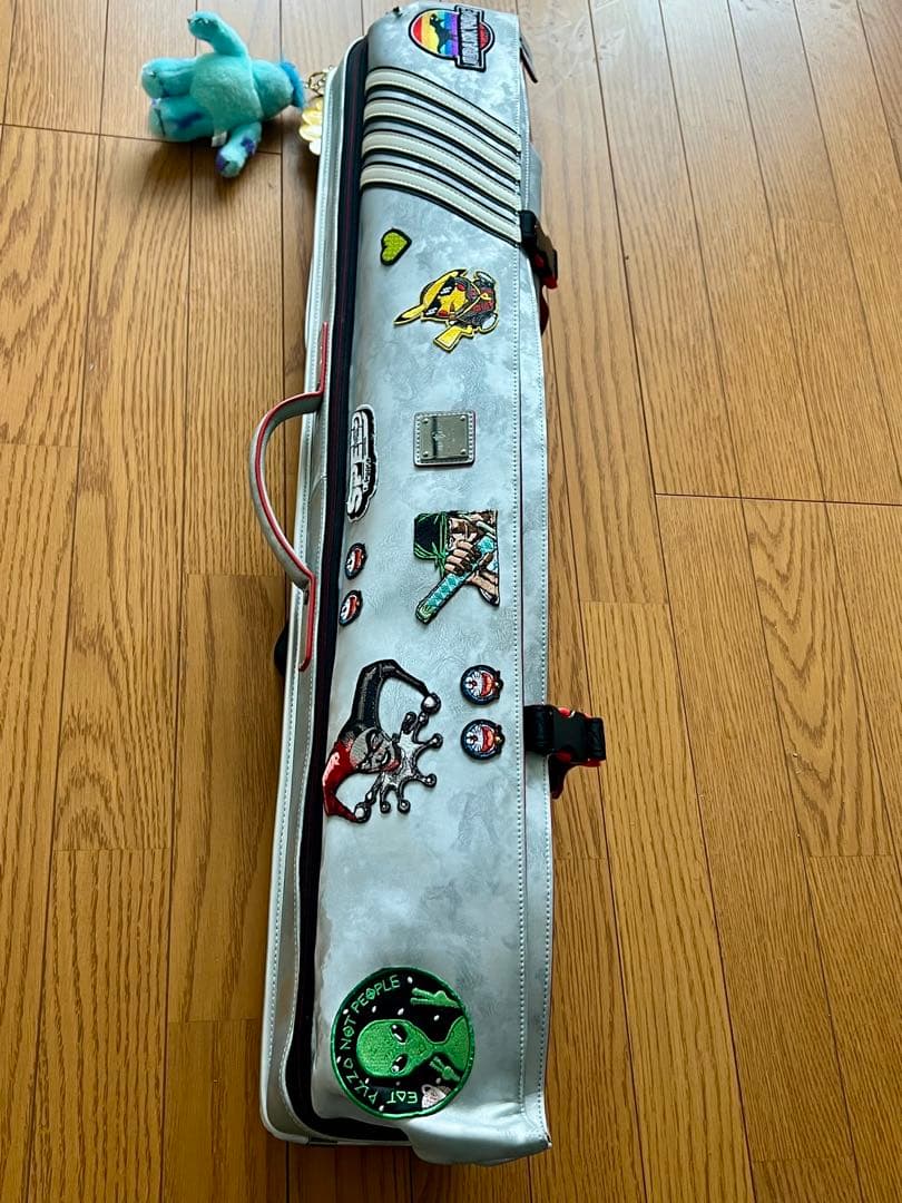 ビリヤードケース LIZARD グレートラベルバックセントバット3本シャフト4本