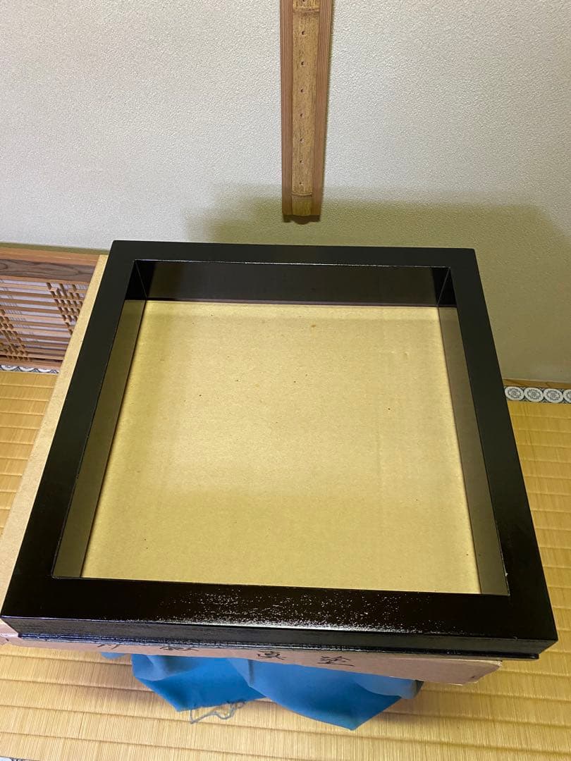 茶道具/炉縁　眞塗