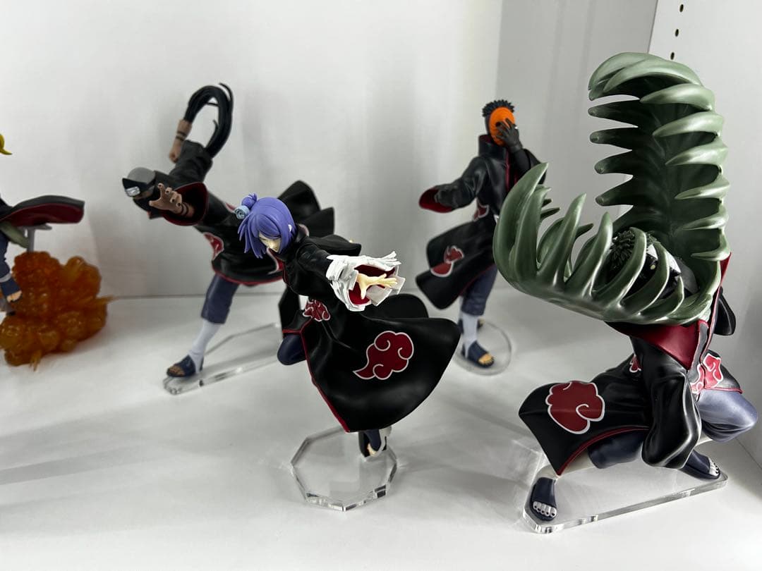 暁　NARUTO フィギュアセット