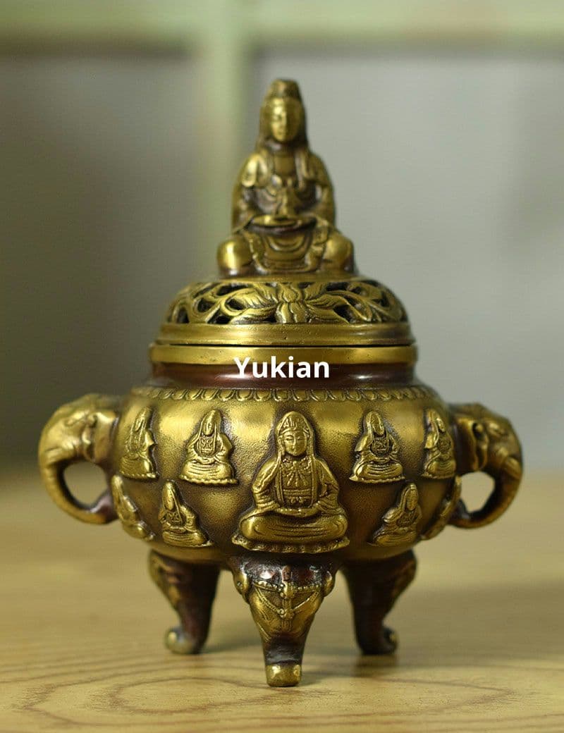 香炉 三脚薫香炉 皿香炉 置物 足炉 香道具 装飾品 工芸品 美術品