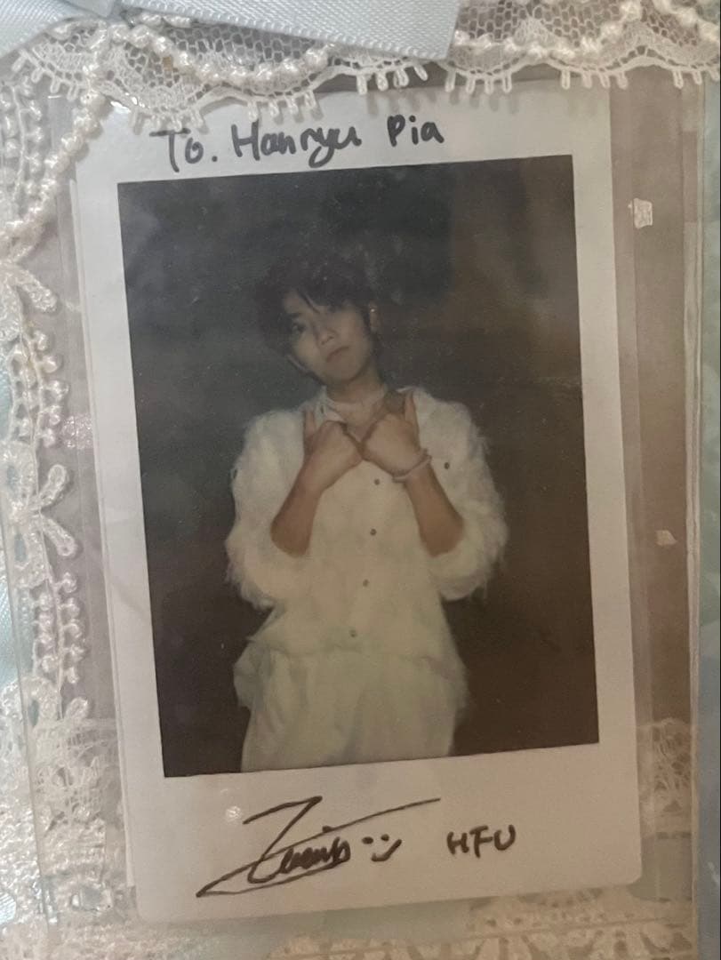 オム・テミン　サイン入りチェキ