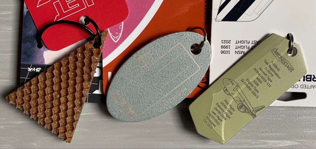 ハワイアン L-1011 エールフランス A319 米空軍 F-5A タグセット