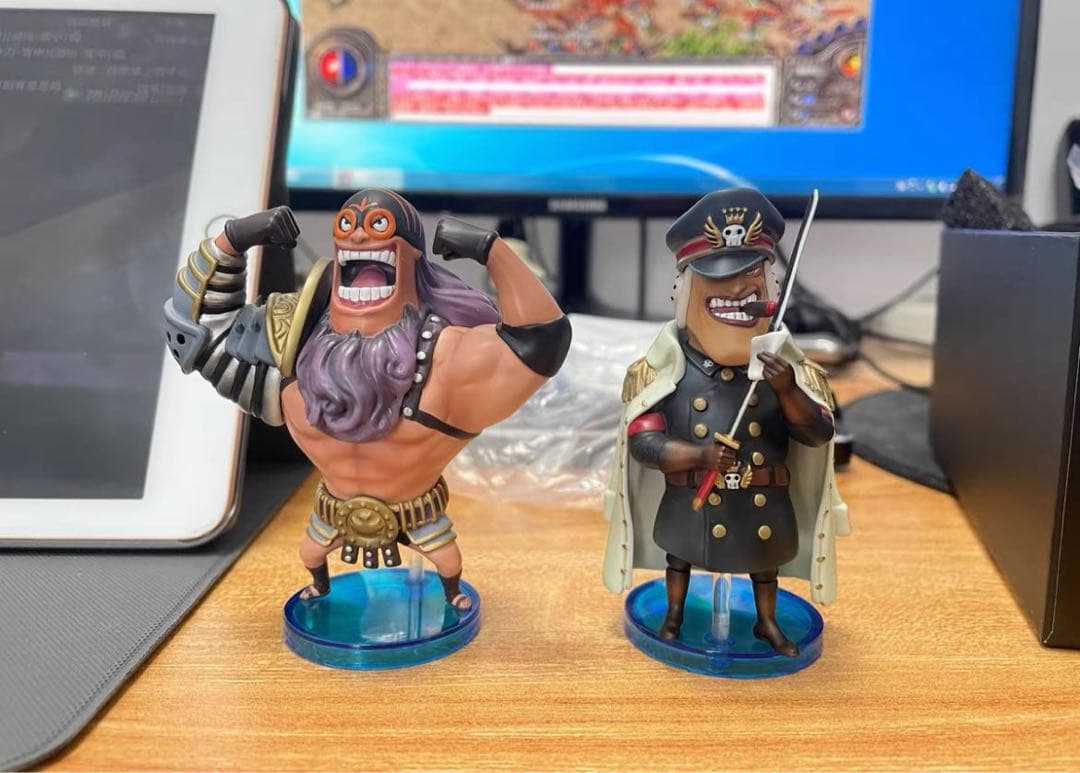 ワンピース YZ -STUDIO バージェス シリュウ 2体 フィギュア