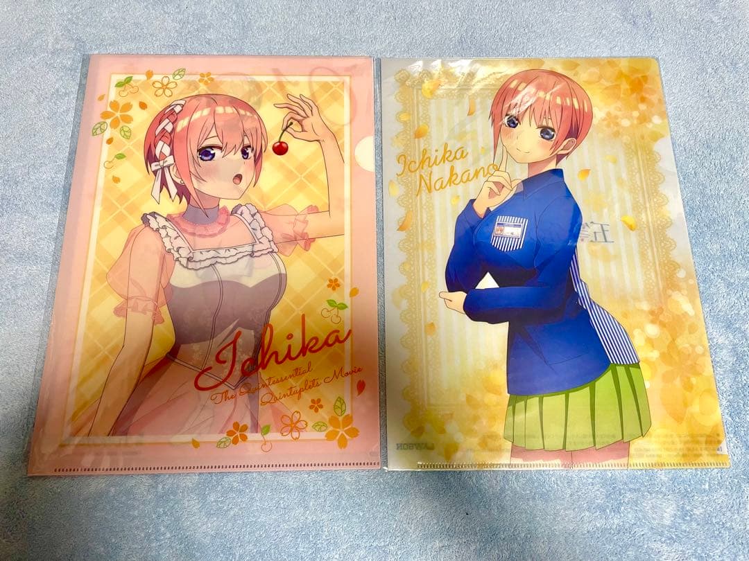 限定グッズ　五等分の花嫁　 中野一花  クリアファイル他　13枚セット