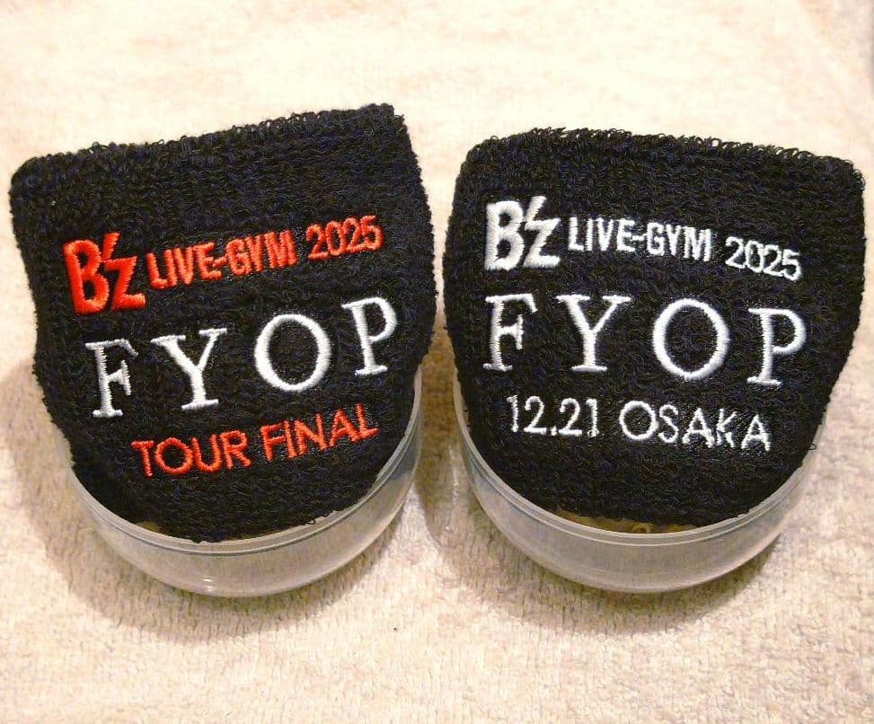 B'z 2025 FYOPガチャ リスバン 12月21日 大阪FINAL2種